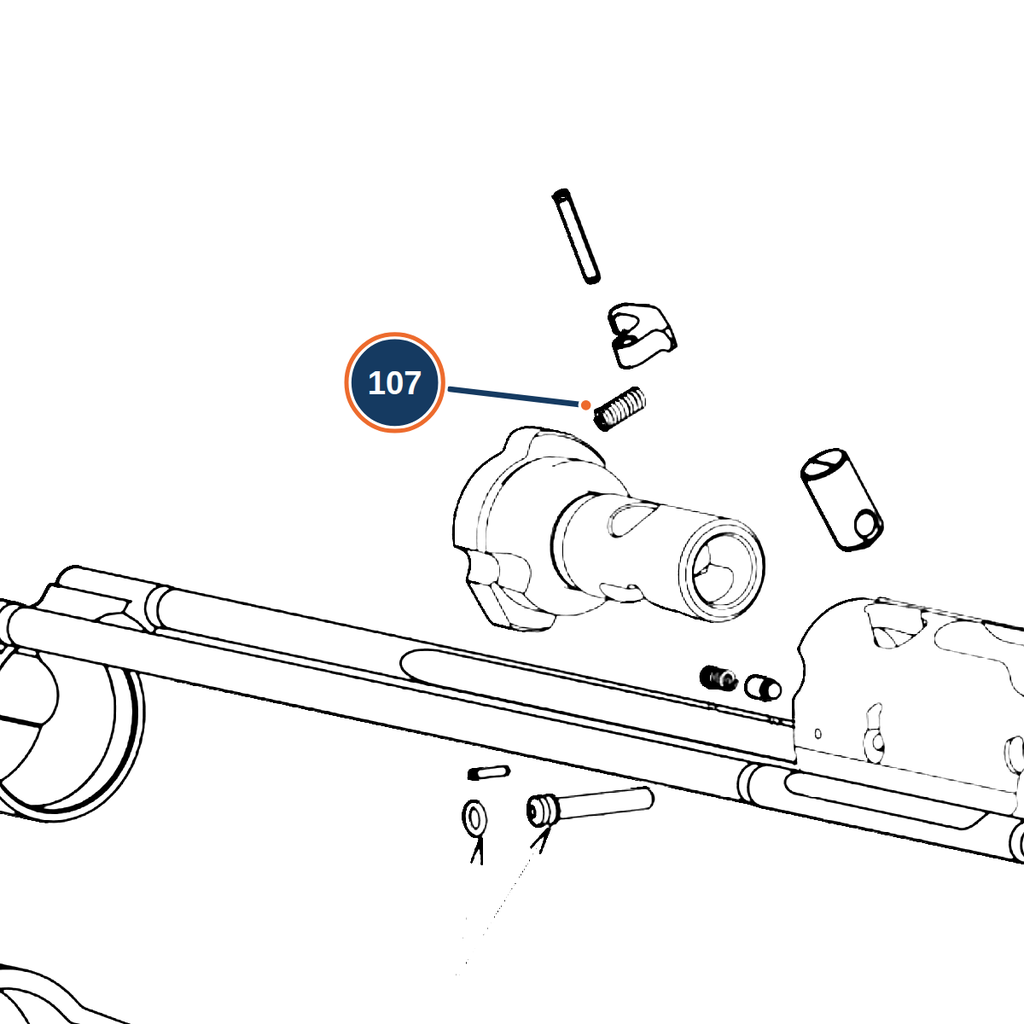 Beretta 1301 Extractor Spring