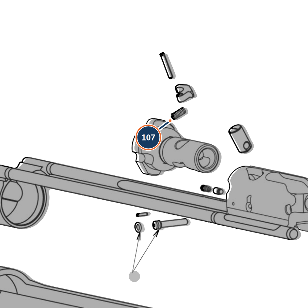Beretta A400 / 1301 Extractor Spring