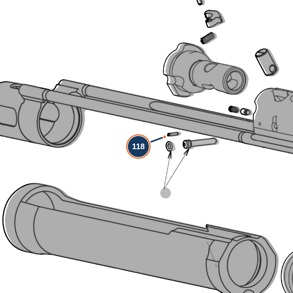 Beretta A400 / 1301 Cocking Handle Roll Pin