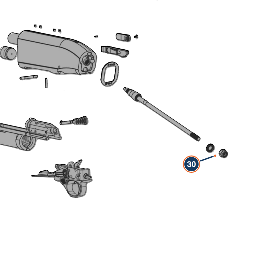 Beretta A300 / A400 / 1301 Stock Retaining Nut