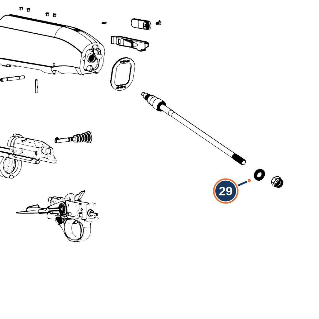 Beretta 1301 Stock Retaining Nut Washer