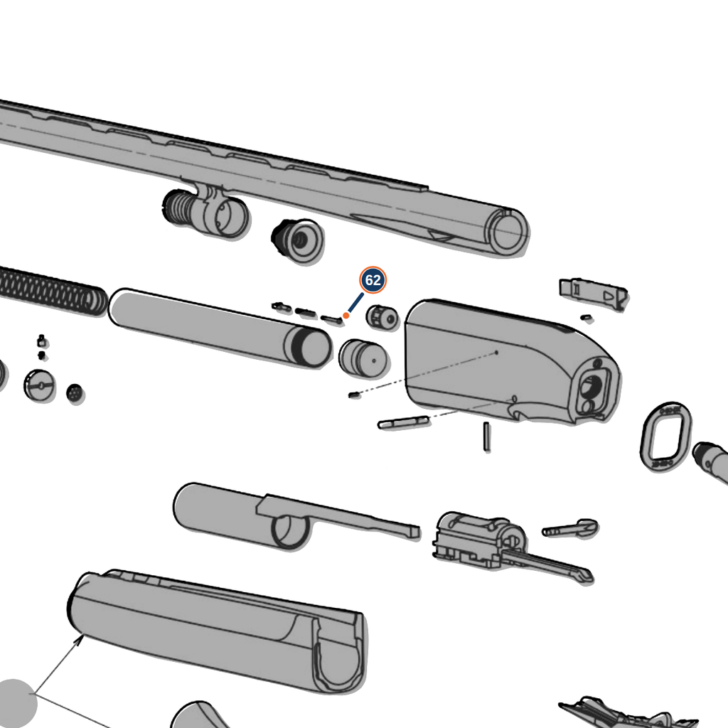 Beretta A300 / A391 Ejector Spring Plunger