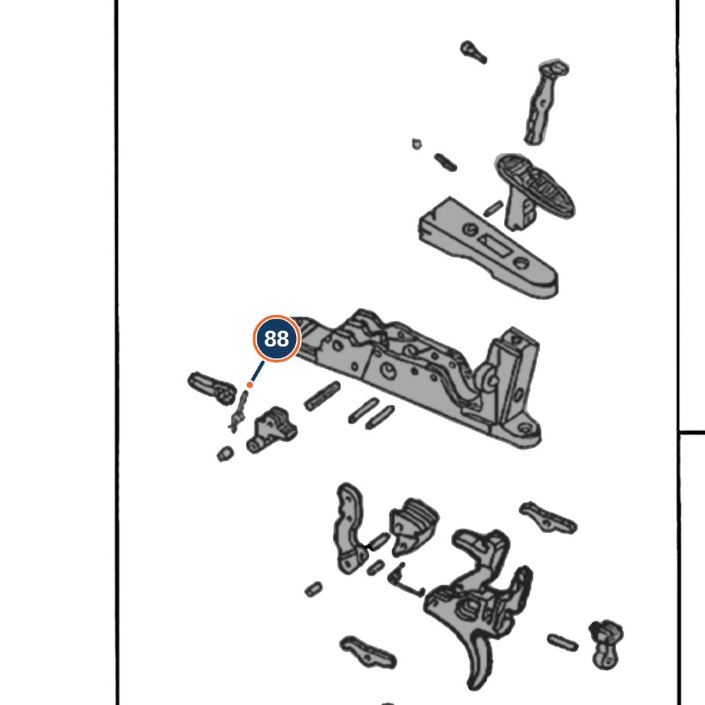 Beretta 686 / 687 / 694 / Ultraleggero Inertia Block Reset Spring