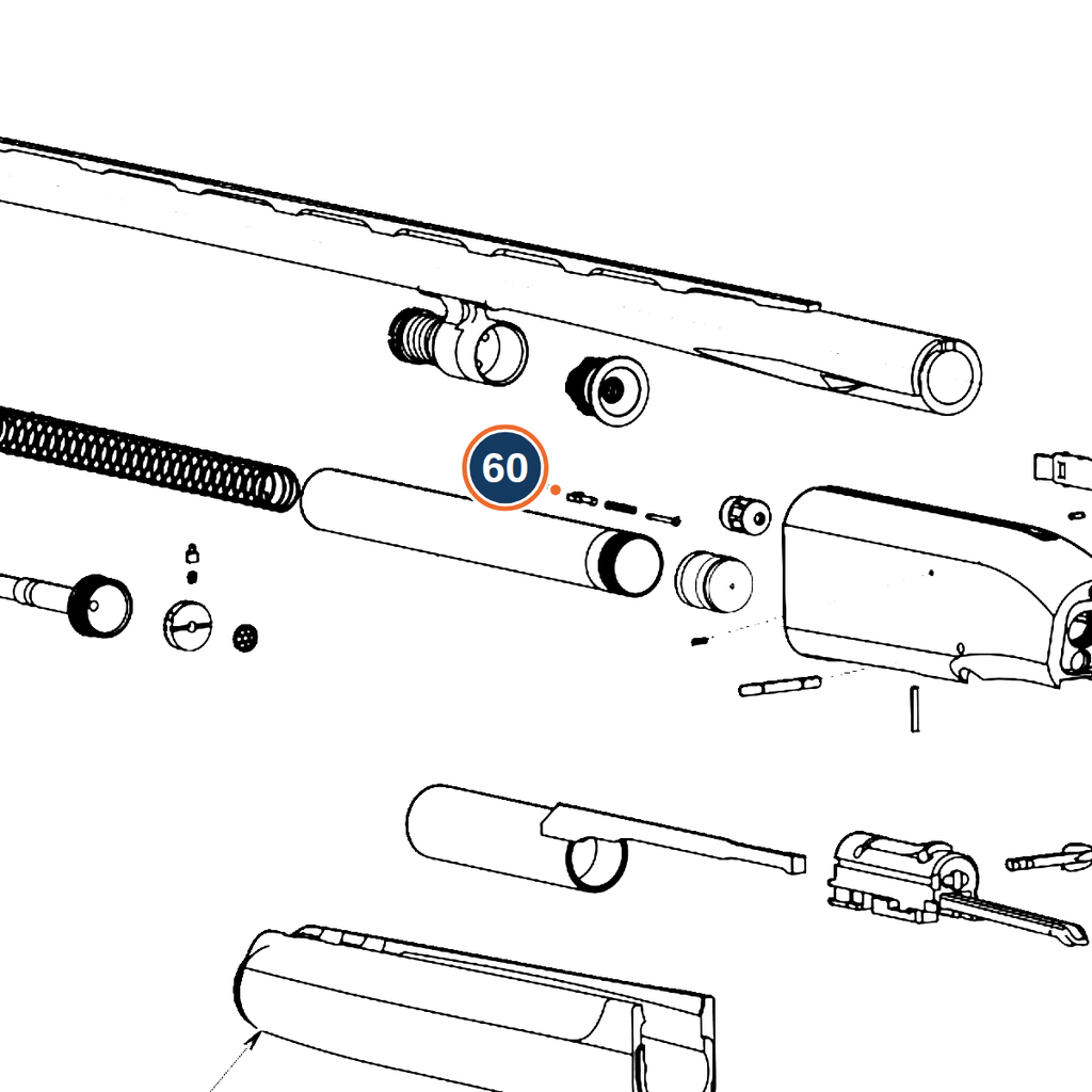 Beretta 391 Ejector