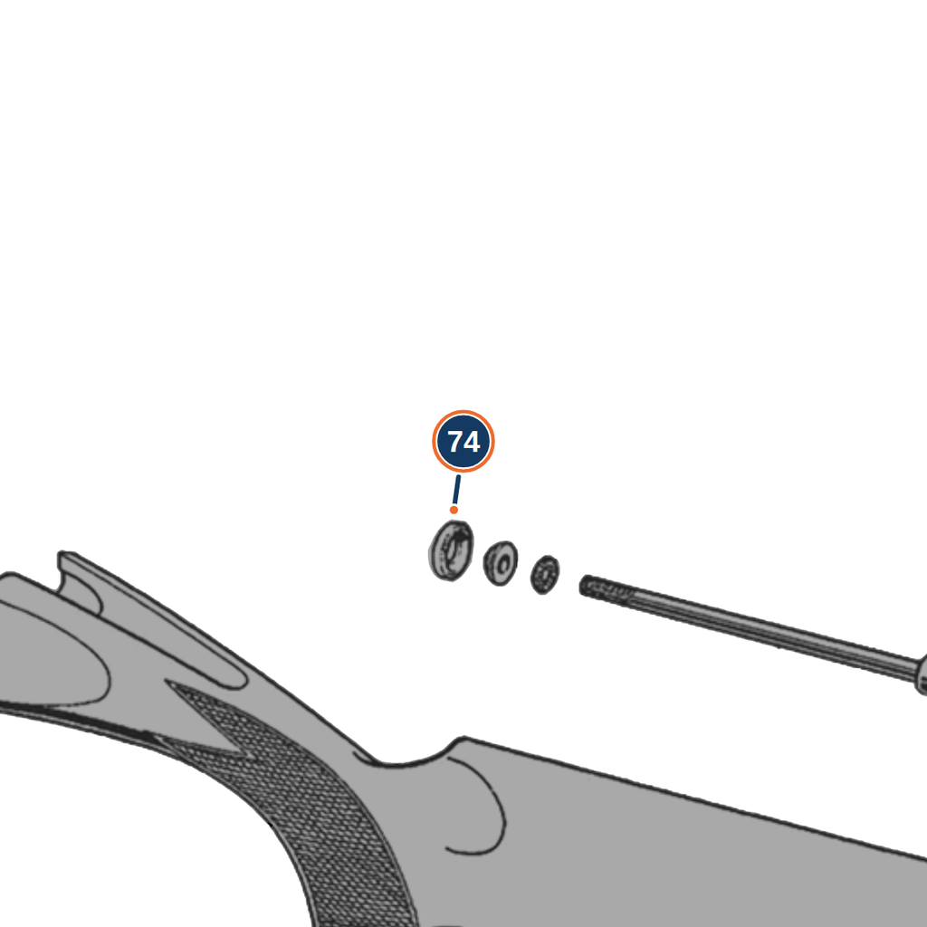 Beretta 686 / 687 / DT11 Stock Bolt Washer