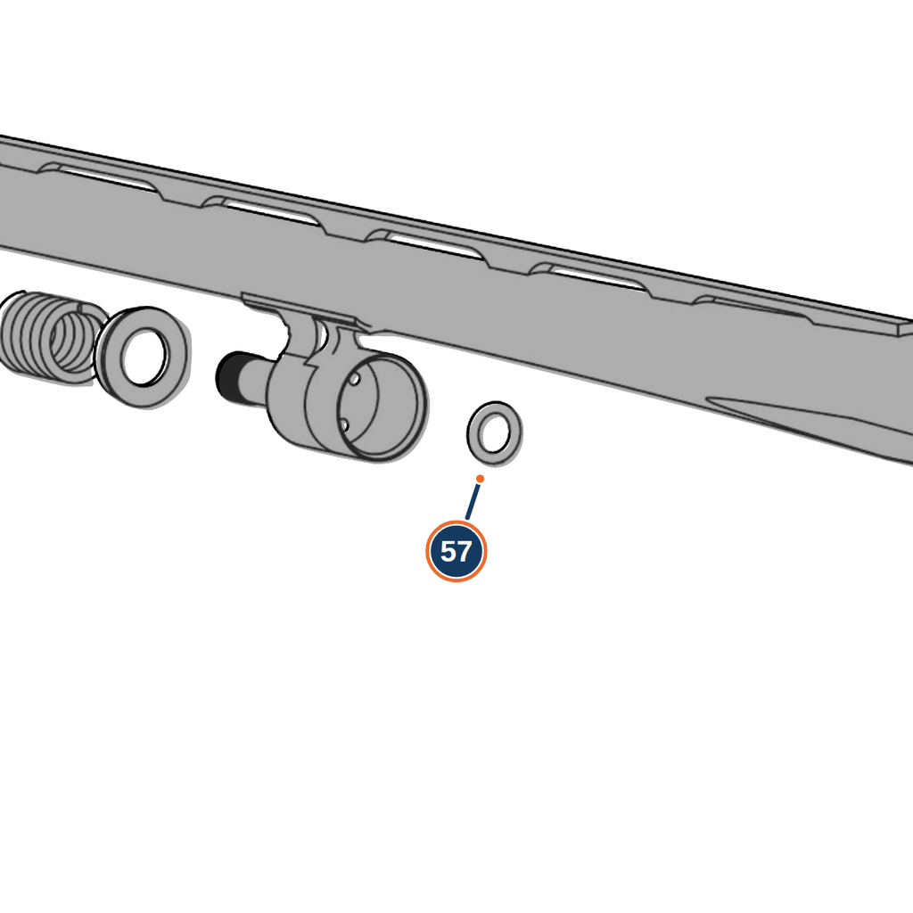Beretta A300 / A400 Magazine Tube Cap Insert Plunger O-Ring