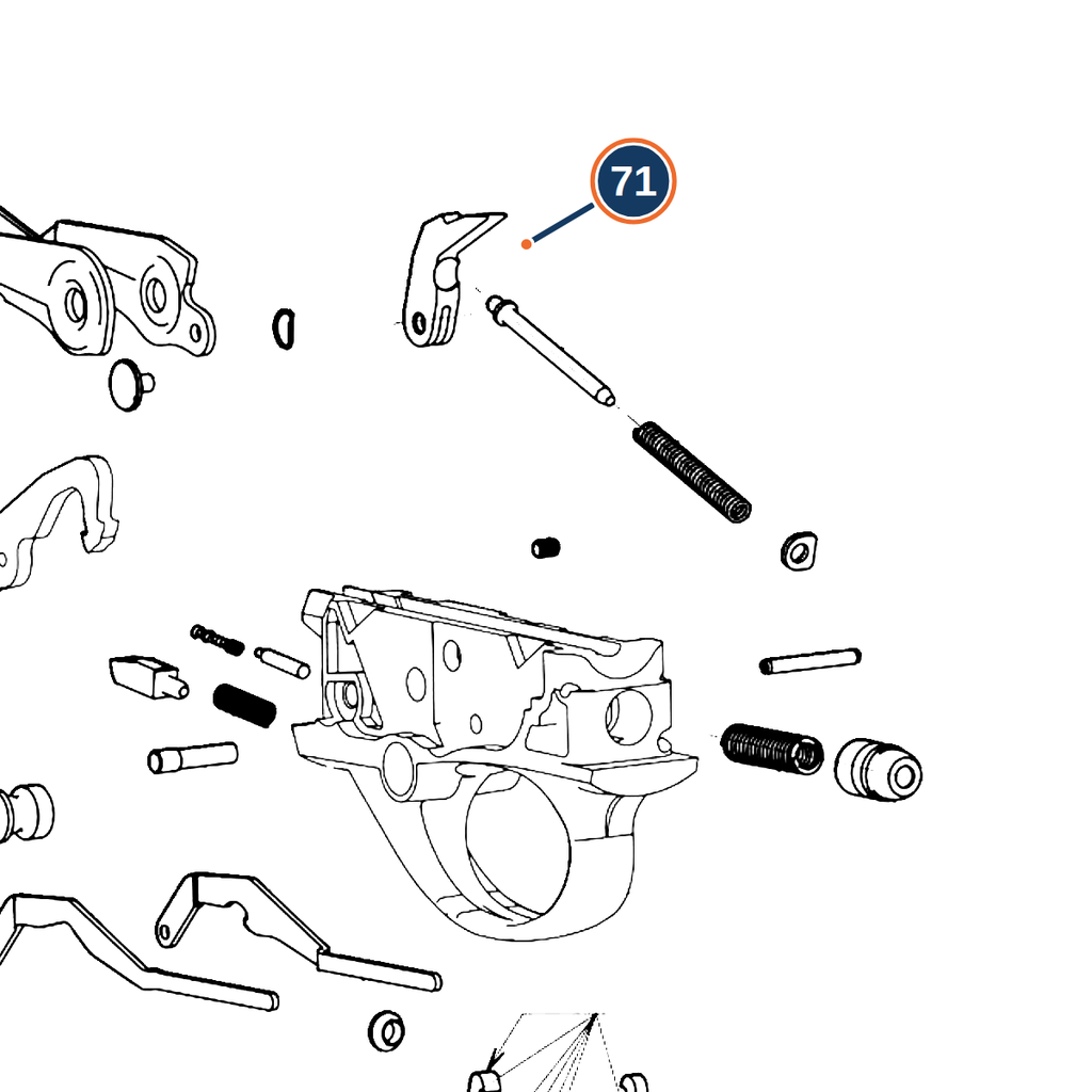 Beretta A400 Carrier Lever