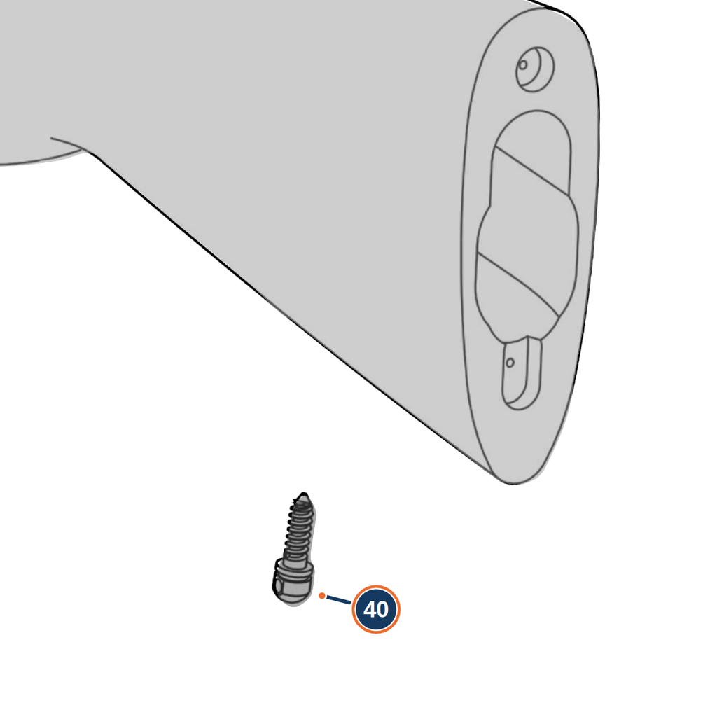 Beretta A300 / A400 Rear Stock Swivel Stud