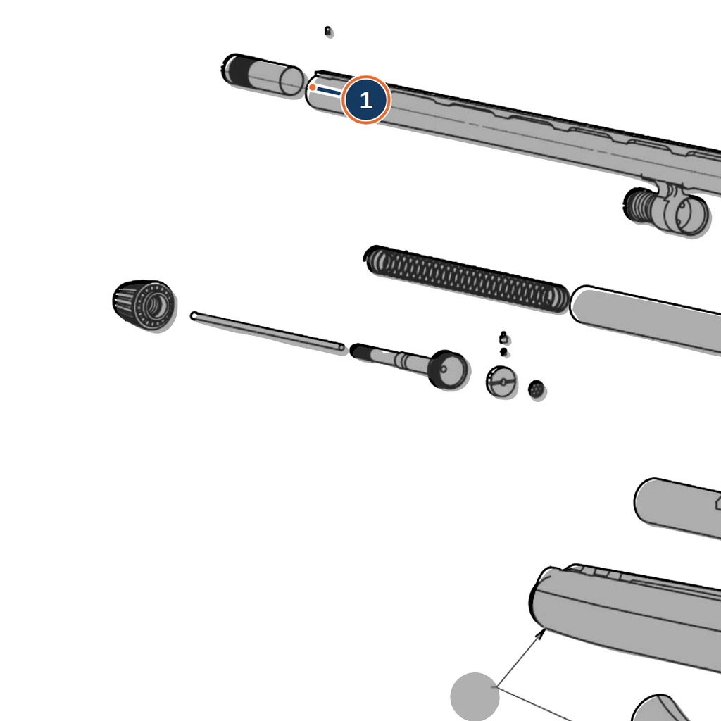 Beretta A300 Choke - Mobilchoke 12G 3/4