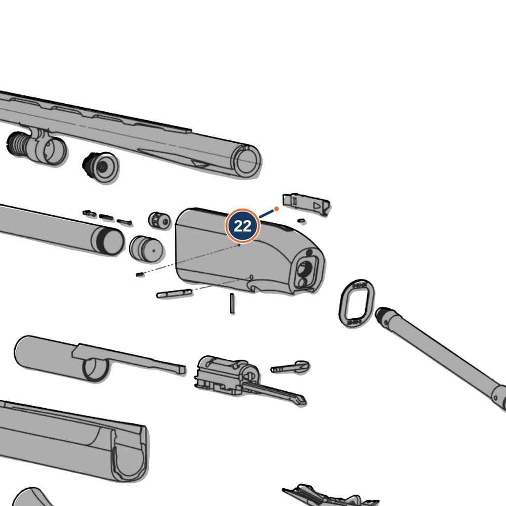 Beretta A300 / A400 Cartridge Latch Assembly 12G