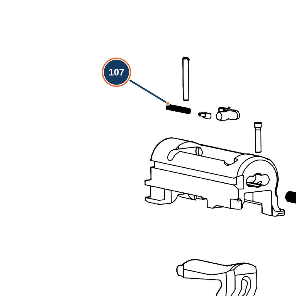 Beretta 391 Extractor Spring