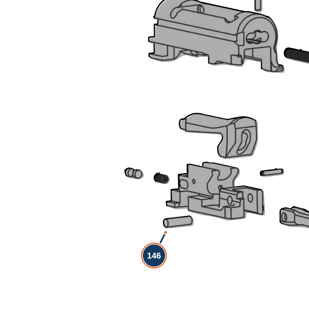 Beretta A300 / A391 Connecting Rod Pin 12G