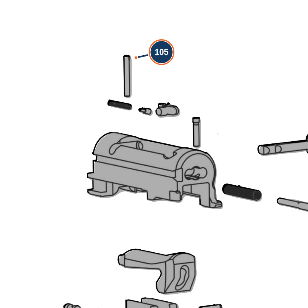 Beretta A300 / A391 Extractor Retaining Pin