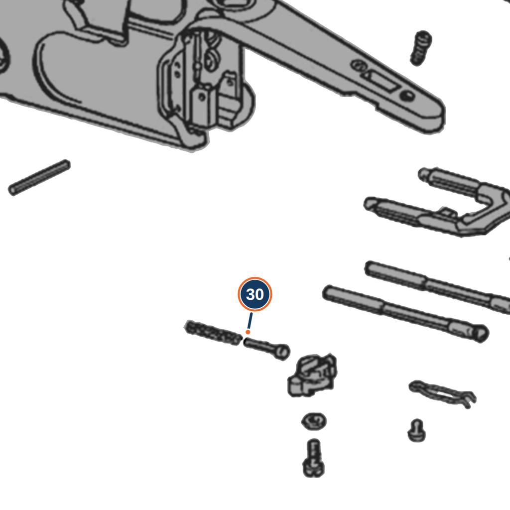 Beretta 686 Top Lever Spring Plunger 20G