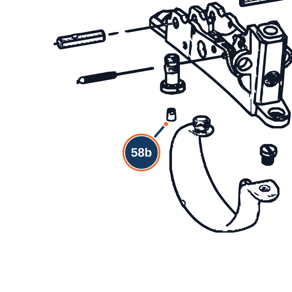 Beretta Ultraleggero Trigger Plate Locking Screw Black