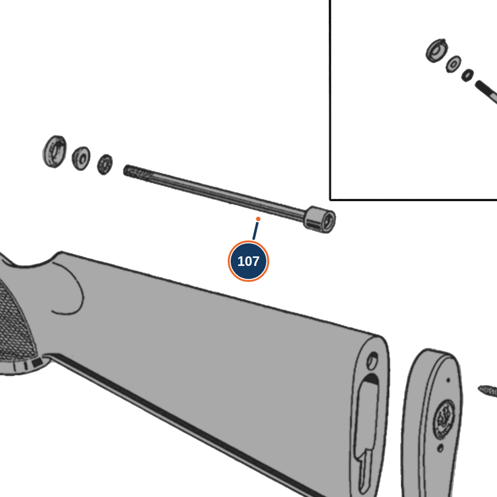 Beretta 680 / 686 / 687 Stock Bolt
