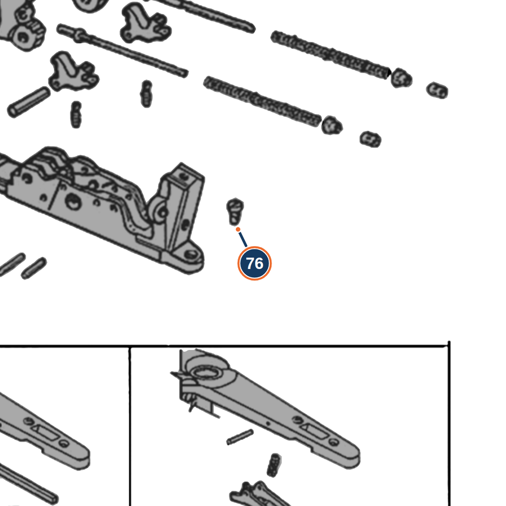 Beretta 686 / 687 Trigger Guard Screw Small