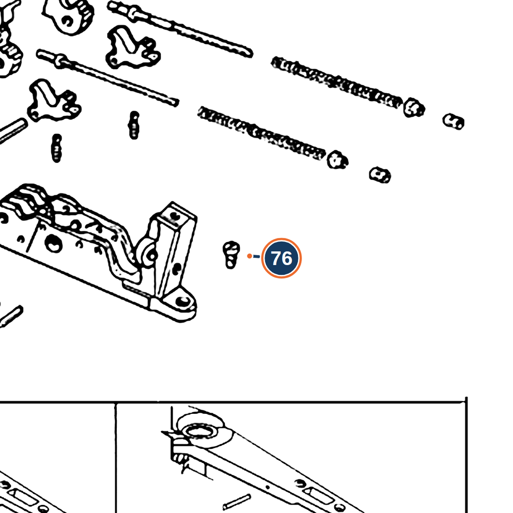 Beretta Trigger Guard Screw Small