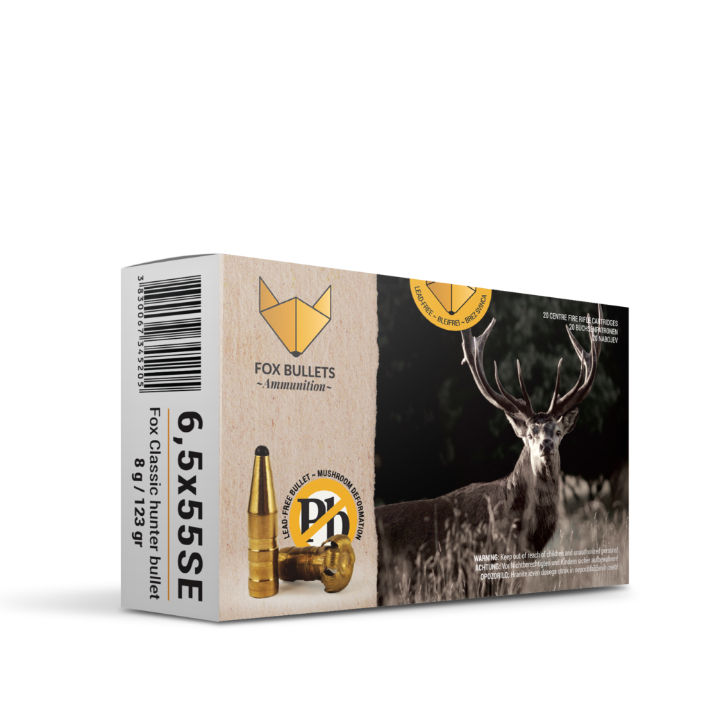 Fox Classic Hunter 6.5x55 SE 123gr