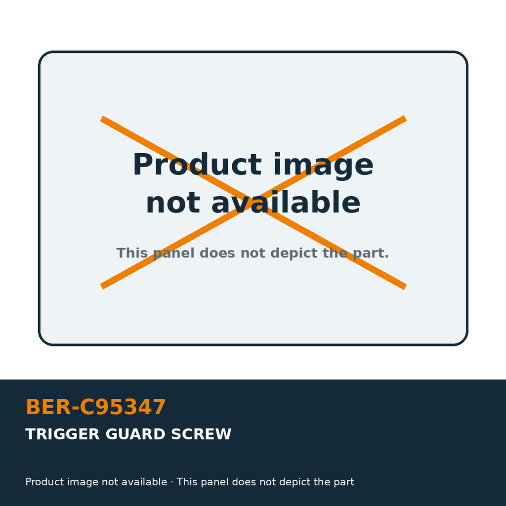 Beretta 687 Rear Trigger Guard Screw
