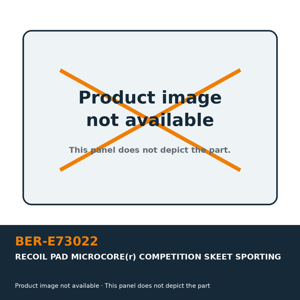 Beretta 687 / 688 / 690 MicroCore Competition Sporting Recoil Pad 23mm