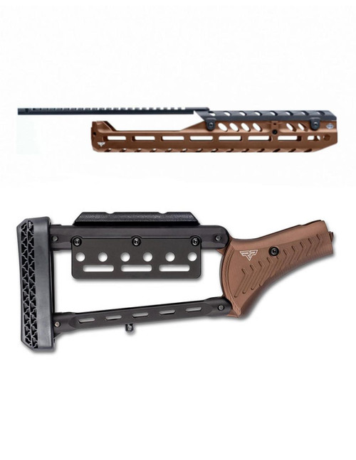 RPP 13.25" PewView Marlin Lever Stock Set Pistol Calibre (Root Beer) - .44 Mag, .357 Mag, .45 Colt, 10mm