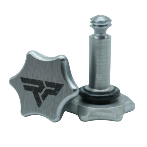 RPP Marlin Lever Quick Takedown Screws RP Logo — Stainless Steel