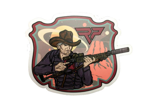 RPP Space Cowboy Slap Stickers