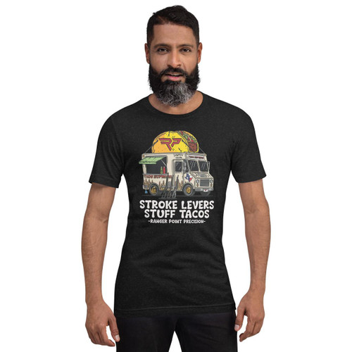 RPP Texas, Tacos and Lever Supreme T-shirt — Front Print