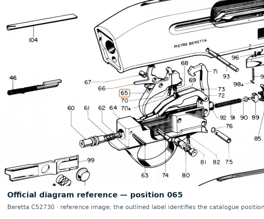 Beretta 301/303 Trigger