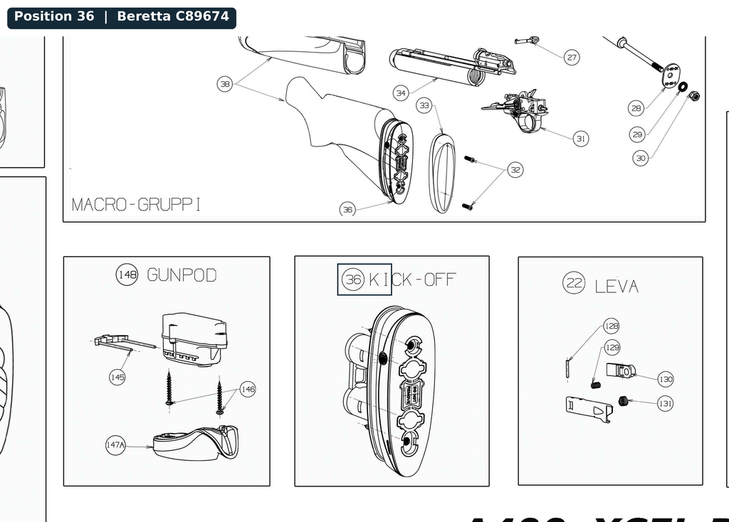 Beretta Sport Kick Off Unit