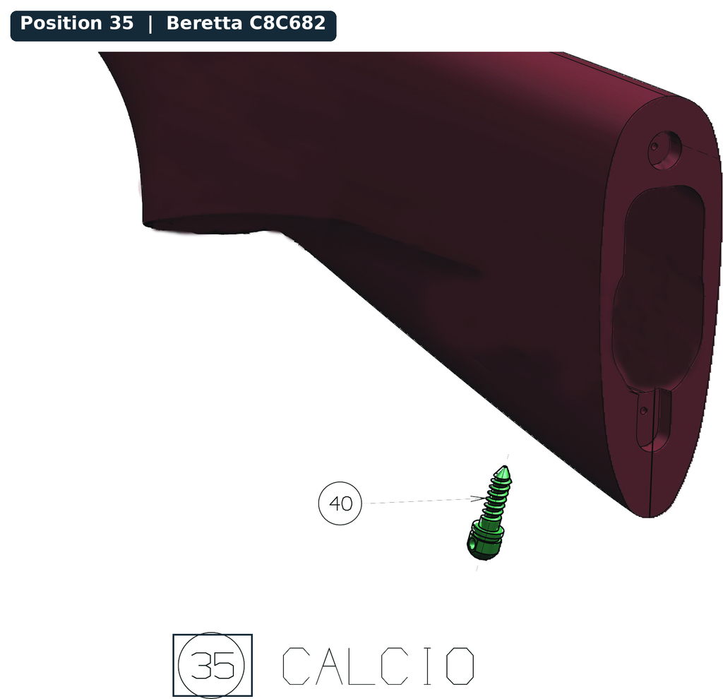 Beretta A400 Ultralite 12G Stock