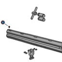 Beretta 686 / 687 / Ultraleggero / A300 Nickel Bead Front Sight - Round