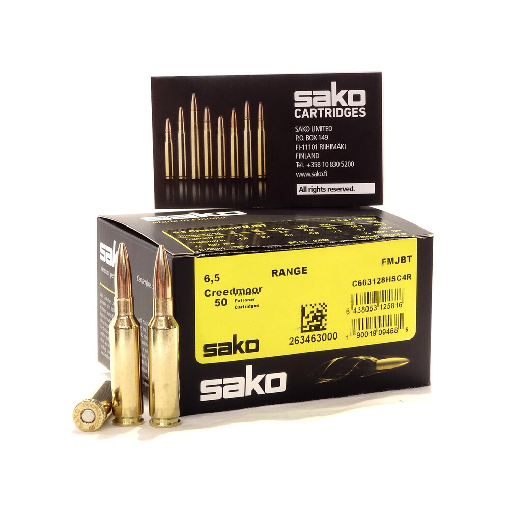 Sako 6.5 Creedmoor 144Gr FMJ BT