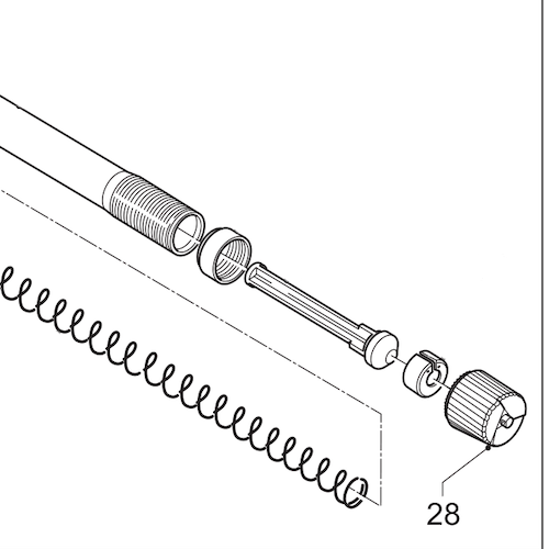 Benelli M2 Forend Nut - 146G