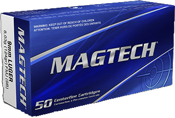 Magtech 9mm 124gr FMJ