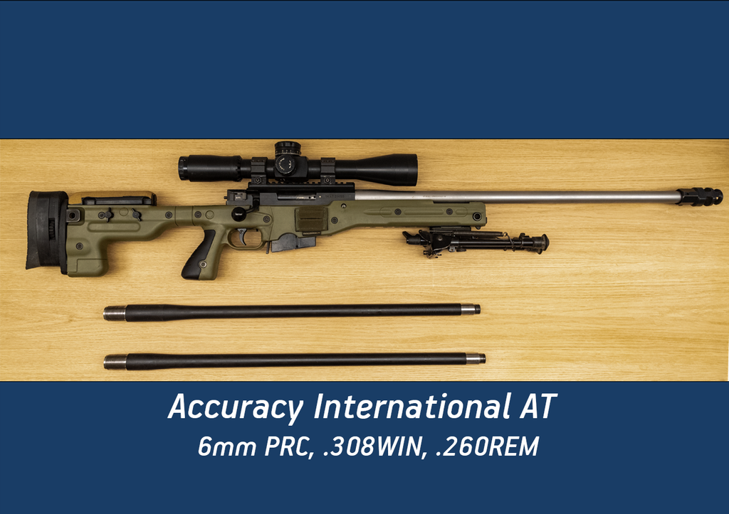 Accuracy International AT - 6mm PRC, .308 Win, .260 Rem Barrel Set (Used)