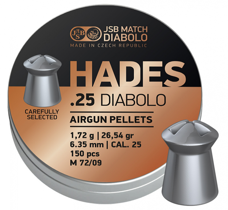 JSB Hades .25 - 300 Pellets