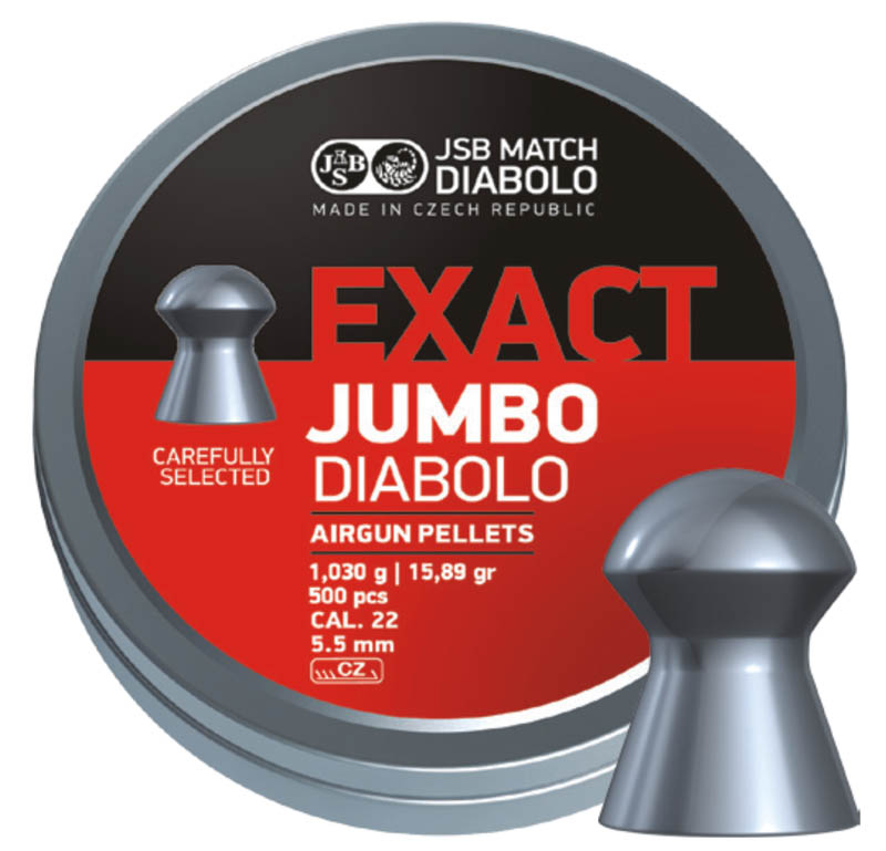 JSB Jumbo Exact .22 - 500 Pellets