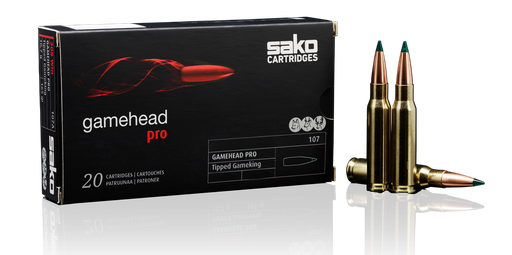 [SAK-P619107H] Sako 6.5x55SE 130gr Gamehead Pro