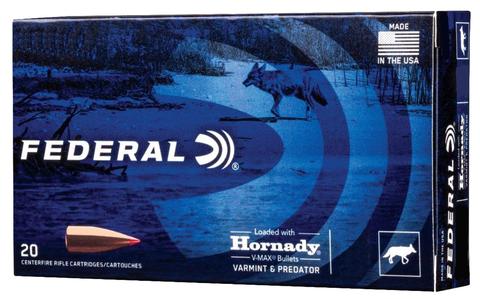 [FED-V22250VM2] Federal .22-250 Hornady 55gr V-MAX TP