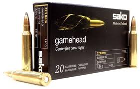 [SAK-P613006G] Sako .22-250 REM 50gr SP