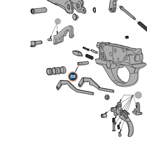 [BER-C97240] Beretta A300 / 1301 Trigger Pin