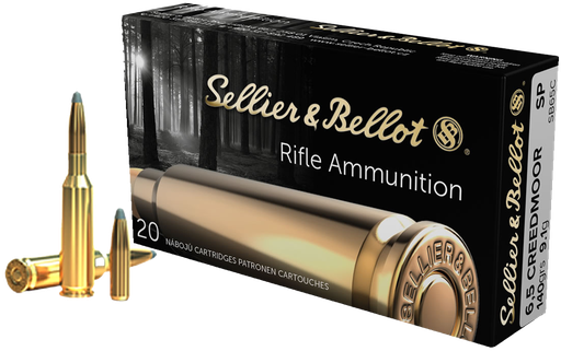 [SBV341712] Sellier & Bellot 6.5 Creedmoor 140grn SP
