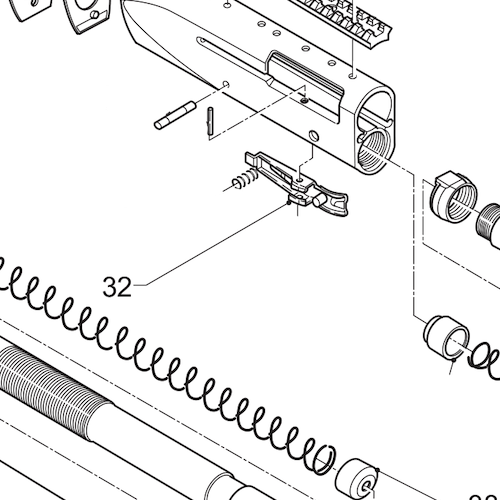 [BEN-G0014301] Benelli M2 Cartridge Latch