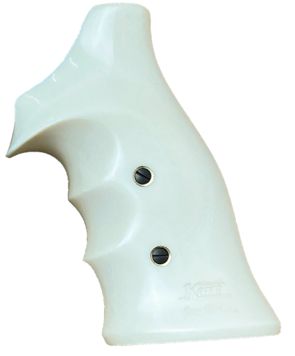 [60-191] Korth Ivory Grip - Jim Wilson, White