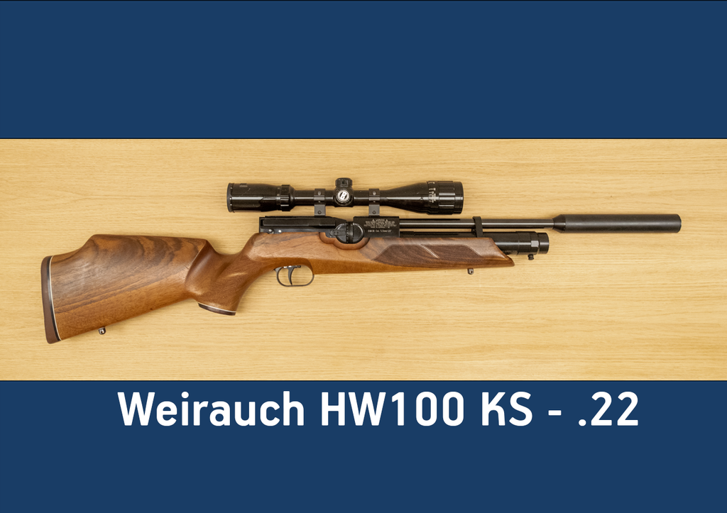Weihrauch HW100 KS - .22 (Used)