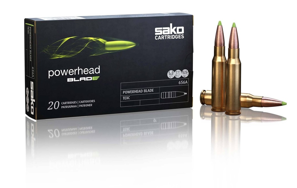 [SAK-P663657H] Sako 6.5 Creedmoor Lead Free 120gr Powerhead Blade