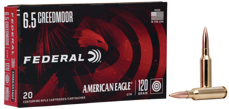 [FED-AE65CRD2] Federal 6.5 Creedmoor 120gr American Eagle OTM