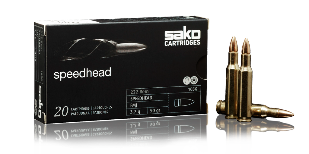 [SAK-P611105G] Sako .223REM 50gr Speedhead FMJ Range